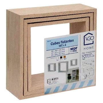 CUBO FLOTANTE SET X3 RM3027 VGO01