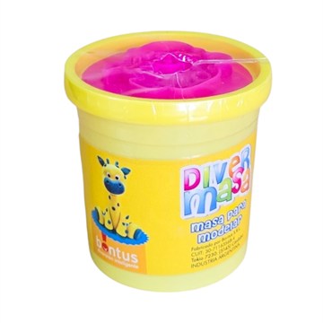 MASA PARA MODELAR POTE 150GR + MOLDE DIVER MASA 484 BON01