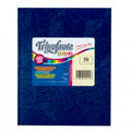 CUADERNO 48HJ 19X24 T/D LISO ARAÑA AZUL 441028 TRIUNFANTE TEC02