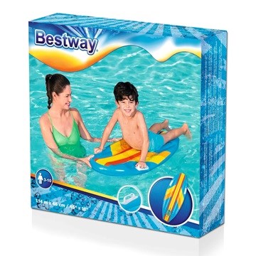 COLCHONETA INFLABLE PEQUEÑO SURF 114X46CM 7154 42046 IMS02