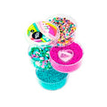 SET P/ ARMAR PULSERAS TUBO CHICO 4 COMPART. LOOK80 LOOK (B12)