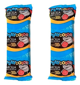 ARCILLA P/MODELAR 300G PLAYCOLOR 808001002500 FAI01