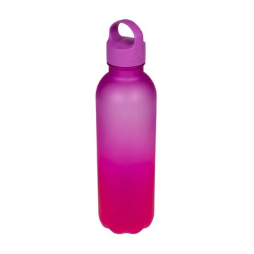 BOTELLA 600ML DEGRADE ROSA/AZUL PET GARRT-24 GARRT-26 SAO01
