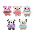 ANIMALES 18CM PLUSH EN SALVAVIDAS DONA 9152848 9152847 WD02