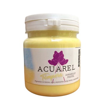 TEMPERA POTE PASTEL AMARILLO ACUAREL 250GRS 2500010 MG01