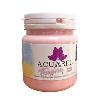 TEMPERA POTE PASTEL ROSA ACUAREL 250GRS 250003 MG01