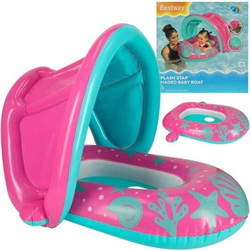 ASIENTO BEBE INFLABLE 80X85CM C/SOMBRILLA 2337 34091 GTM