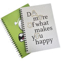 CUADERNO A4 80HJ RAYADO TAPA DURA C/ESPIRALES PERSONAJES VARIOS 702129-MI 702129-W SK01