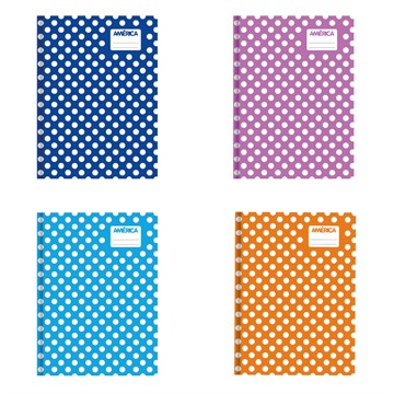CUADERNO 42HJ T/D RAY LUNAR COL SUR AMERICA 667104 AE01