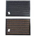 FELPUDO 40X60 PVC RAYAS NEGRAS/MARRONES 25603640 25603639 TAL01