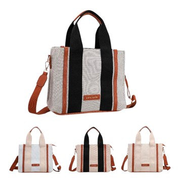 CARTERA 29X35CM CANVAS C/DETALLES EN PU PIERRE CARDIN PCV26216