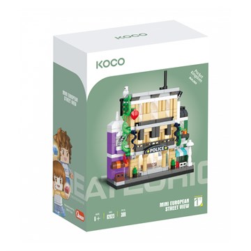 MINI BLOQUES KOCO ESTACION DE POLICIA/DETECTIVE/CINE/GROCERY KC02029 KC02023 KC02025 KC02030 PUB02
