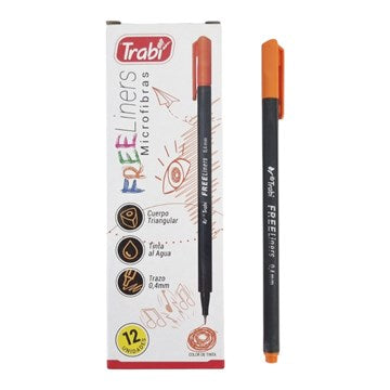 MICROFIBRA 0.4MM NARANJA FREE LINERS TR1039 TRABI
