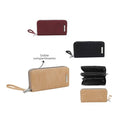BILLETERA 10X19X5CM 2 CIERRES FICHERO TRENDY 31180 TAR02