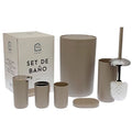 SET BAÑO X6 PLZAS PLASTICO BA3009 VGO01