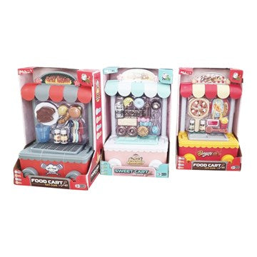 CARRITO GRILL/HELADERIA/FAST FOOD EN CAJA 37X25CM SD25279 SD22604 SD22540 PK01