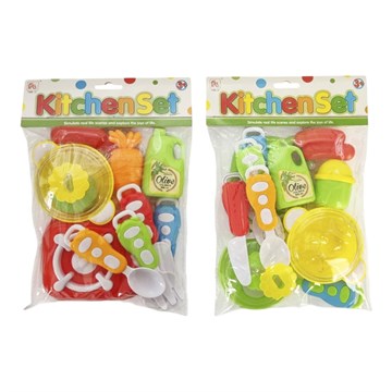 SET COCINA OLLAS+ACCESORIOS EN BOLSA PVC SD25078 SD 25032 PK01