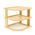 REPISA ESQUINERA 25X25X23CM BAMBU 06-11 WOO01