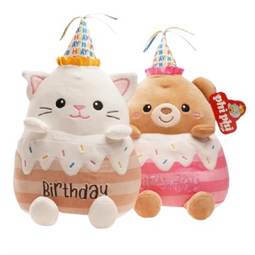 ANIMALES C/BONETE 24CM 8245 PHI PHI