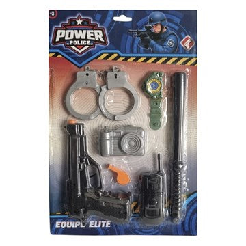 SET DE POLICIA X7PZAS EN BLISTER 52456 SEB01