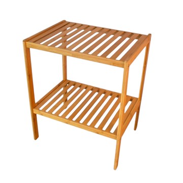 ORGANIZADOR 2 ESTANTES 40X30X49.5CM BAMBU 304818 PCU01
