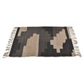 ALFOMBRA 50X80CM ALGODON NATURAL+GRIS A0785 MF01