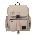 MOCHILA 38,5X10X33CM GUADA NYLON C/DETALLES DE COLOR C/SOLAPA FRONTAL Y BOLSILLOS EXTERIORES. M257 CHI01