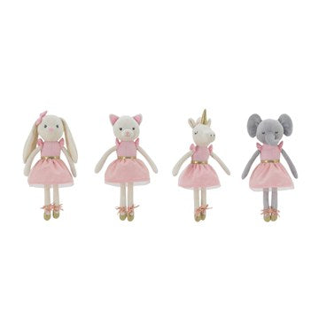 ANIMALES 30CM BAILARINAS TUTU DOLLIES 861874 WD02