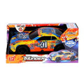 AUTO C/LUZ Y SONIDO TRANSP. A FRICCION CR401004 JU688-23 PRI02
