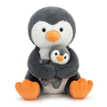 ANIMALITOS 27CM C/CRIA PATO/PINGUINO FL320 FL324 CK01