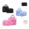 PORTACOSMETICOS TRENDY 14X23X20 SET X2 PUFFER 3COL 31237 TAR02
