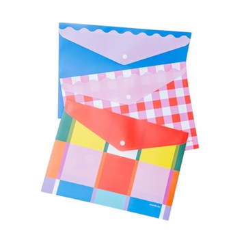 SOBRE MITAD OFICIO PVC COLOR BLOCK 202118 FW