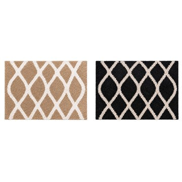 ALFOMBRA BAÑO 40X60CM ROMBOS B0301G MF01