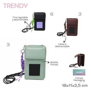 PORTA CELULAR 18.5X11CM TRENDY 29757 TAR02