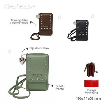 PORTA CELULAR 19X11CM OREIRO LOVE 29751 TAR02