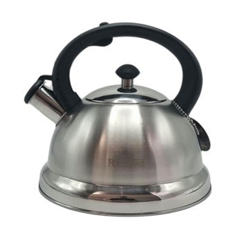 PAVA ACERO 2.6L SILBADORA ACERO MANGO NEGRO 046BA8709 DOL01