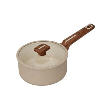 OLLA 18CM INDUCCION ANTIADHERENTE C/TAPA VIDRIO CAROL 11880 CAR15