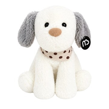 PERRO 28CM SENTADO OREJAS GRIS/BEIGE CR200157 CR200669 PRI02