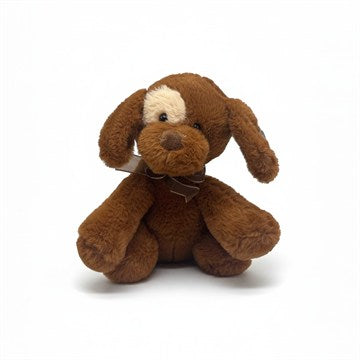 PERRO 26CM MARRON SENTADO C/MOÑO CR200034 PR01