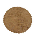 INDIVIDUAL 38CM RAFIA C/TERMINACION SIMIL PUNTILLA 405062 DSA01