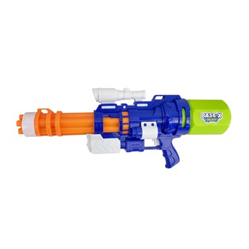 PISTOLA AGUA 58X22X12CM 6 DISPAROS C/MIRA TELESCOPICA BASE-X SPLASH EN BOLSA 60906 8582 SEB01