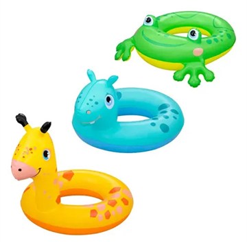 SALVAVIDAS ARO ANIMALES SURT 36464 BESTWAY