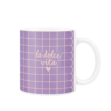 TAZA DE CERAMICA DOLCE VITA EN CAJA 7472 QUO01