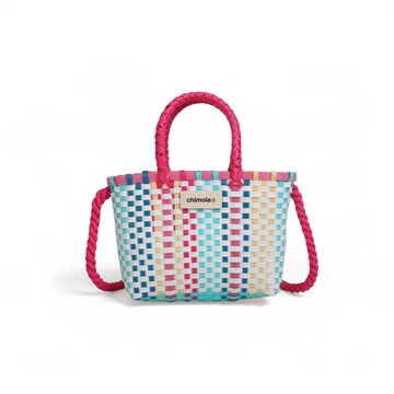 MINI BAG RAFFIA WHITE TZ107 CHI1