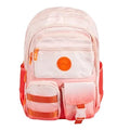 MOCHILA ESPALDA 43X30X12 POCKET PRO CORAL DEGRADE  2 CIERRES 3 BOLSILLOS FRONTAL  BOLSILLOS LATERALES  ESPALDA ACOLCHADA TALBOT 8064 CSL01 (B6)