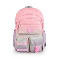 MOCHILA ESPALDA 43X30X12 POCKET PRO LILA DEGRADE  2 CIERRES 3 BOLSILLOS FRONTAL  BOLSILLOS LATERALES  ESPALDA ACOLCHADA TALBOT 8065 CSL01 (B6)