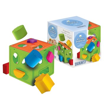 CUBO DIDACTICO C/FORMAS EN CAJA DURAVIT 666 CAU01