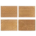 FELPUDO 40X60CM COCO C/BASE GOMA LISA/FRASE D0093/94  FKW040-1000/100 FKP040-1000/100 DIB01 MF01 V315/44 IND01