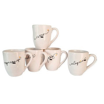 JARRO MUG CERAMICA DECO SURT. GA137DECO GENKO (B24) (P)