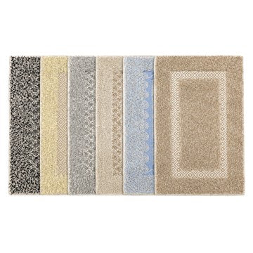 ALFOMBRA 40X60 BAÑO C/DISEÑO B0388-B0001BE B0001MX B0001NT MF01